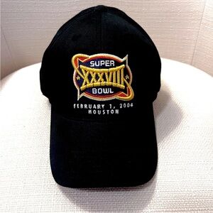 New England Patriots Hat Cap Strap Back Black Super Bowl Reebok Kids Youth